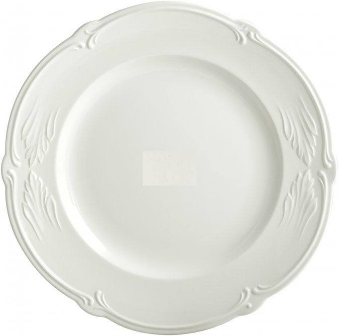 Блюдо круглое Rocaille Blanc