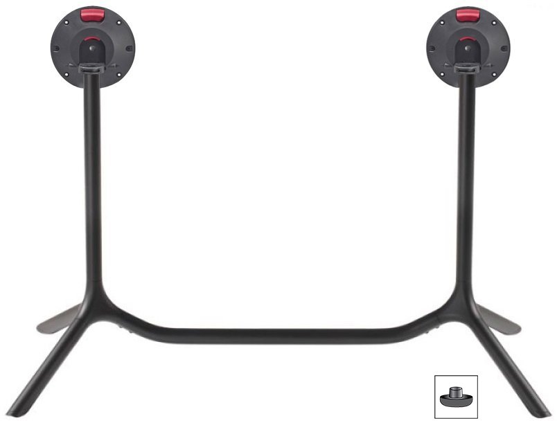 Подстолье двойное металлическое складное Tripe Double Folding
