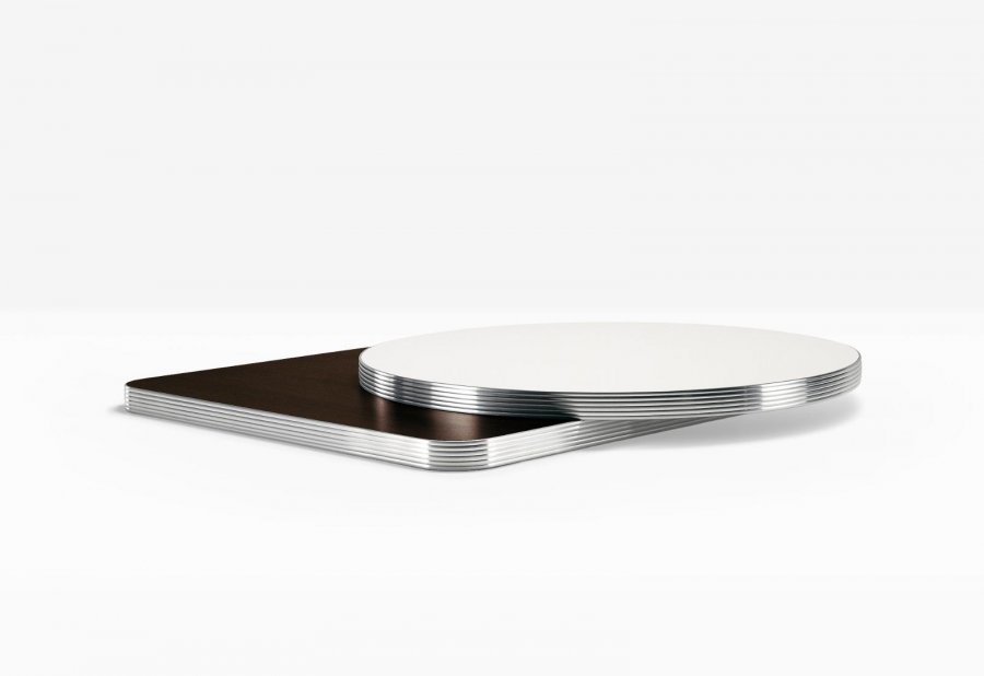 Столешница круглая Laminate Aluminium Edge