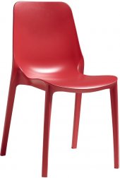 Стул пластиковый Scab Design Ginevra красный