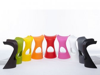 Стул барный пластиковый SLIDE Koncord Pop