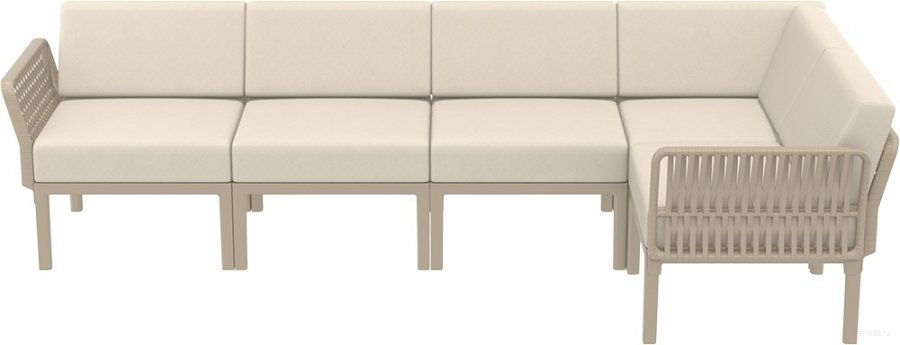 Комплект пластиковой мебели Portofino Lounge Corner