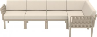 Комплект пластиковой мебели Portofino Lounge Corner