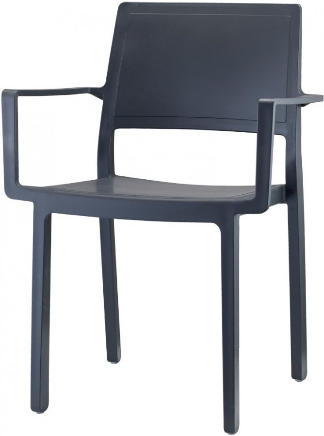 Кресло пластиковое Scab Design Kate антрацит