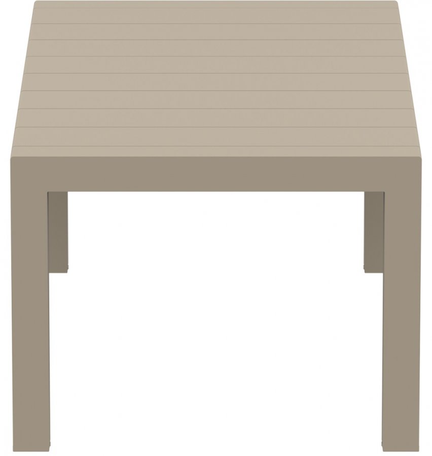 Стол пластиковый раздвижной Vegas Table Medium, бежевый, 1800-2200х1000х750 мм