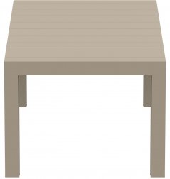 Стол пластиковый раздвижной Vegas Table Medium, бежевый, 1800-2200х1000х750 мм