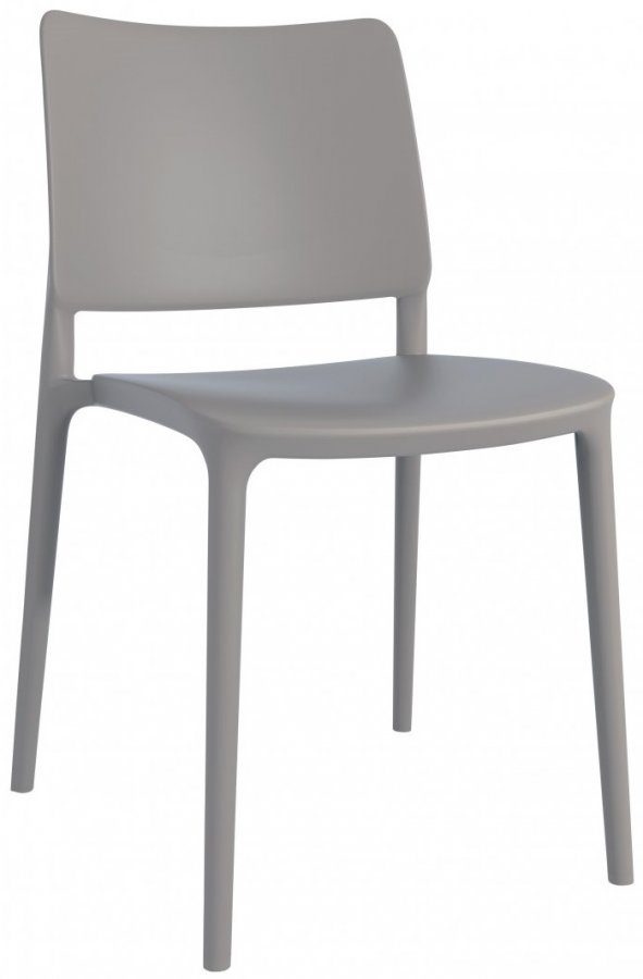 Стул пластиковый PAPATYA Joy-S тортора