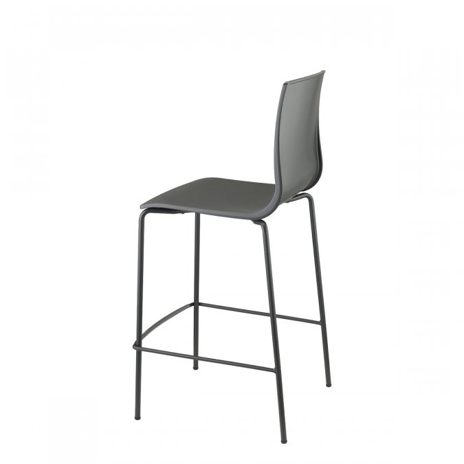 Стул полубарный пластиковый Scab Design Alice Barstool антрацит