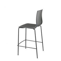 Стул полубарный пластиковый Scab Design Alice Barstool антрацит