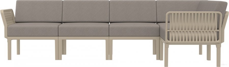 Комплект пластиковой мебели Portofino Lounge Corner
