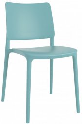 Стул пластиковый PAPATYA Joy-S голубой