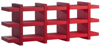 Стеллаж книжный пластиковый Booky 4 Pop