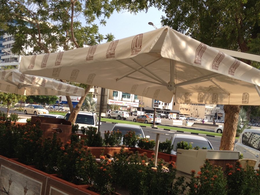 Зонт профессиональный 3х3 м Rimini Braccio