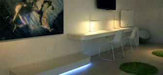 Стул пластиковый на полозьях PEDRALI DayDream белый