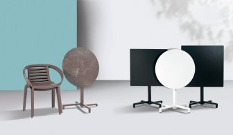 Столешница квадратная Solid Compact 890x890