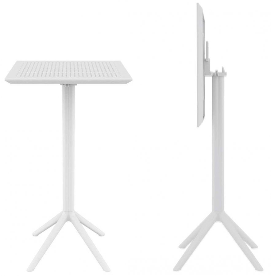 Стол пластиковый барный складной Sky Folding Bar Table 60