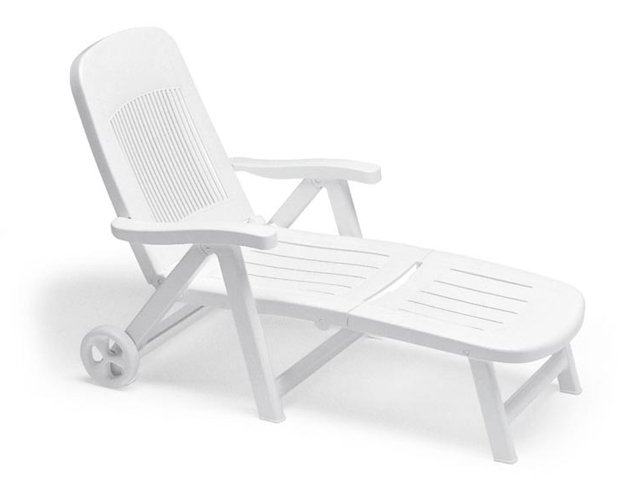 Шезлонг-лежак пластиковый Elegant Sun-bed