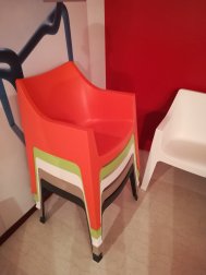 Кресло пластиковое Scab Design Coccolona тортора