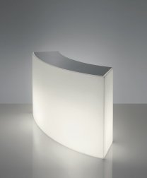 Стойка пластиковая барная светящаяся Snack Bar Lighting