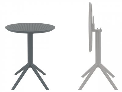 Sky Folding Table Ø60 Стол пластиковый складной