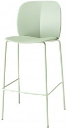 Стул пластиковый барный Scab Design Mentha Go Green зеленый шалфей
