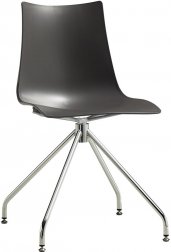 Стул пластиковый вращающийся Zebra Technopolymer