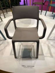 Кресло пластиковое Nardi Trill Armchair табак