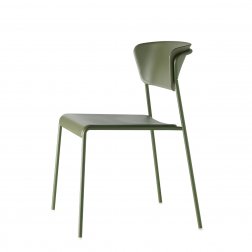 Стул пластиковый Lisa Technopolymer Go Green, оливковый