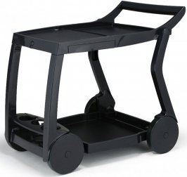 Стол пластиковый сервировочный Galileo, антрацит, 840х600х760 мм