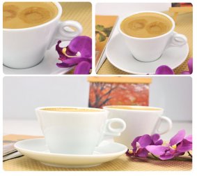 Кофейная пара для латте