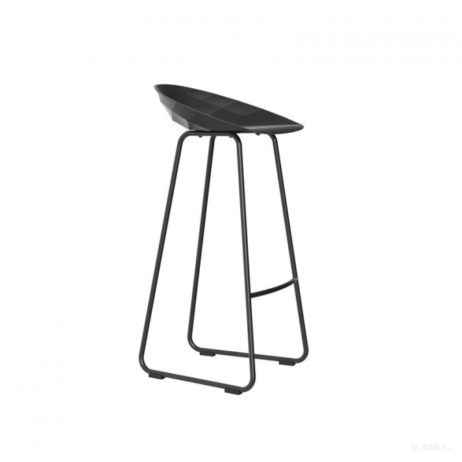 Стул пластиковый барный Vondom Vases Basic черный
