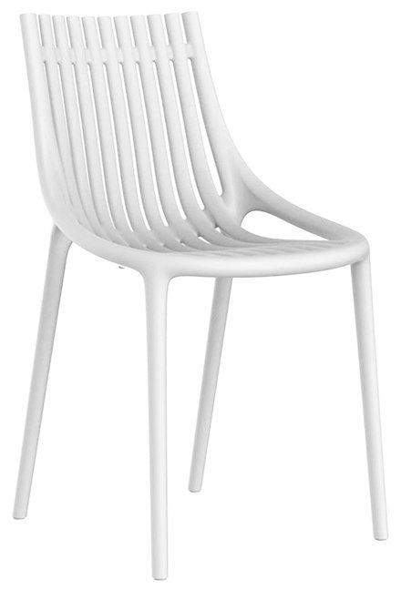 Стул пластиковый Vondom Ibiza Basic белый