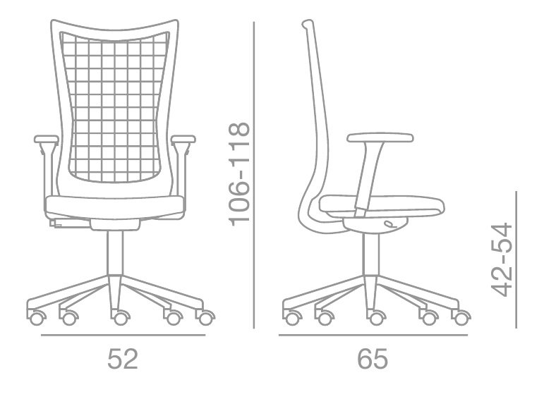 Кресло компьютерное Kastel Kuper Easy Mesh