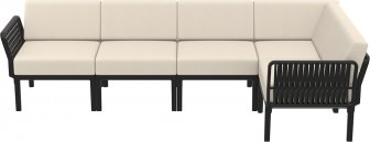 Комплект пластиковой мебели Portofino Lounge Corner
