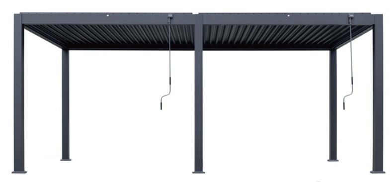 Пергола биоклиматическая для террасы 3х6 м Astrol Pergola