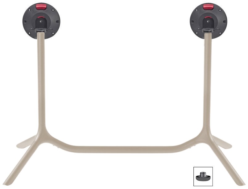 Подстолье металлическое двойное складное Tripe Double Folding