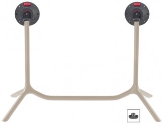 Подстолье металлическое двойное складное Tripe Double Folding