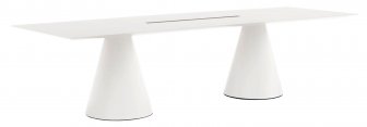 Стол с каналом для протяжки проводов Ikon Table CC