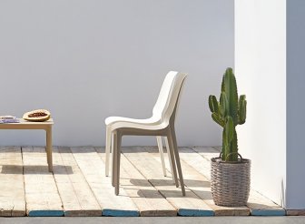 Стул пластиковый Scab Design Ginevra лен