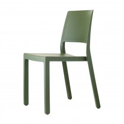 Стул пластиковый Scab Design Kate зеленый