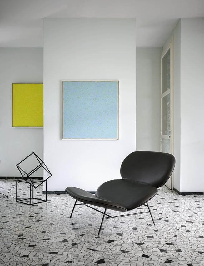 Стул-шезлонг с обивкой Kelly E