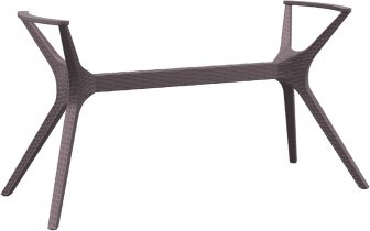 Подстолье пластиковое плетеное Ibiza Legs XL