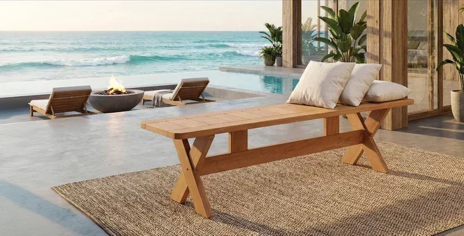 Скамейка деревянная Focus Bench 160