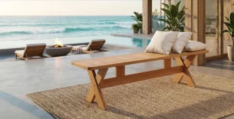 Скамейка деревянная Focus Bench 160
