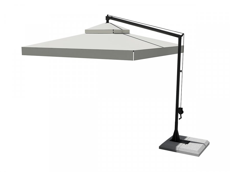 Зонт профессиональный 3.5х3.5 м Talento Steel