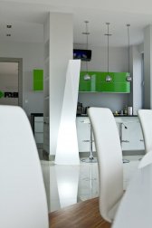 Светильник пластиковый напольный уличный