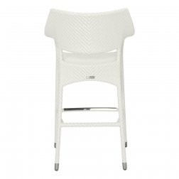 Кресло барное плетеное JANUS et Cie Amari известняковый