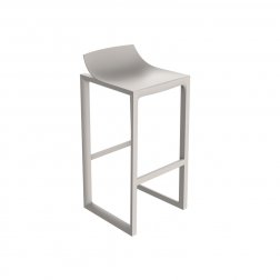 Стул пластиковый барный Vondom Wall Street Basic слоновая кость