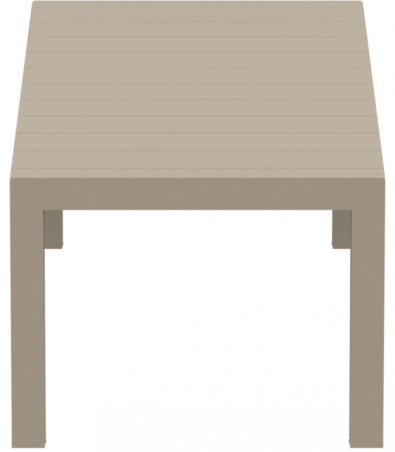 Стол пластиковый раздвижной Vegas Table Medium, бежевый, 1800-2200х1000х750 мм