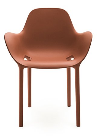 Кресло пластиковое Vondom Sabinas Basic глина